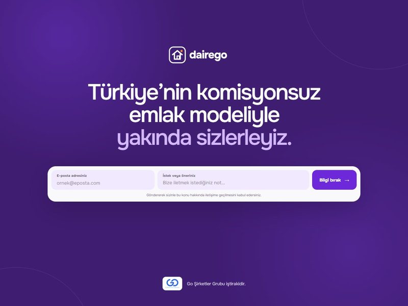 DaireGO PropTech platformu